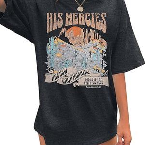 Christian Oversized Tshirts Woman Jesus